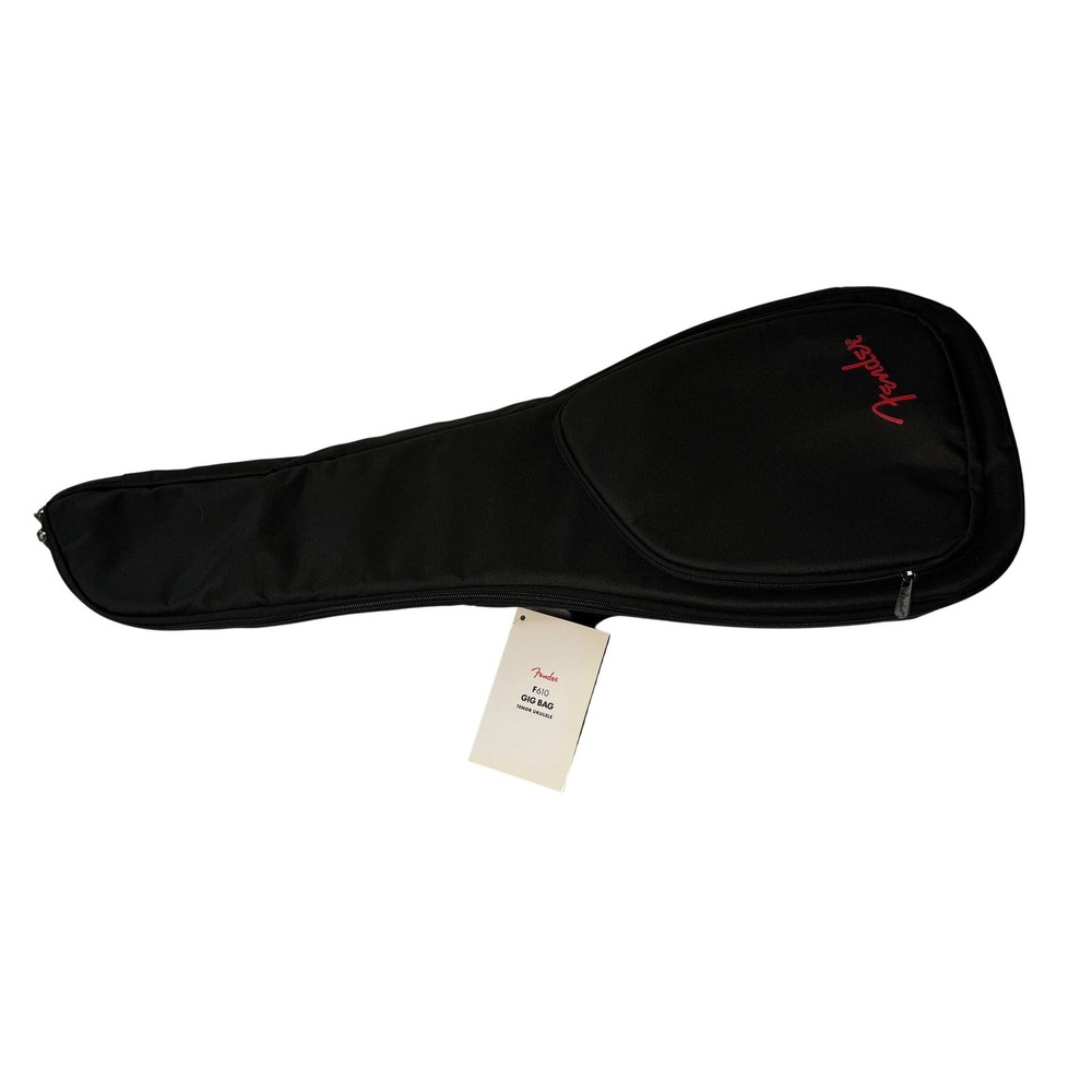 Fender F610 Tenor Ukulele Gig Bag Black Padded Case 0991442406 NEW